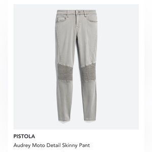 Pistola moto style jeans